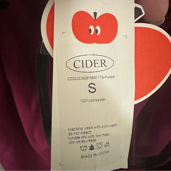 Cider Red Relaxed Trousers with High Waist - Picture 4 of 4